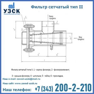 Фильтр сетчатый ФС по Т-ММ-11-2003 в Владимире