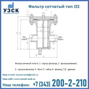 Фильтр сетчатый ФС по Т-ММ-11-2003 в Владимире