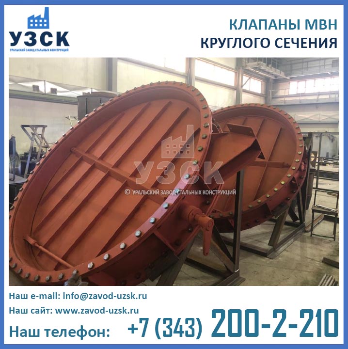 фото клапанов круглых МВН