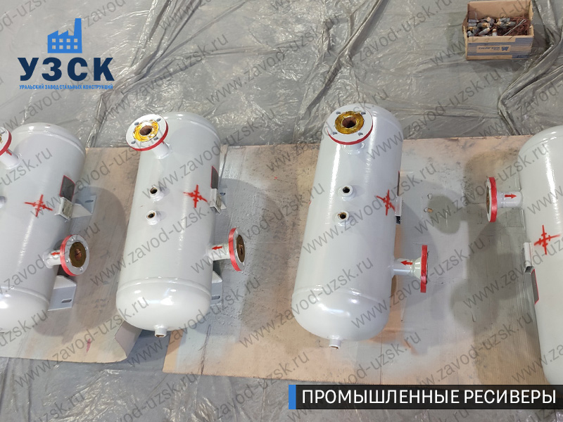 фотография емкостных ресиверов газа Владимир