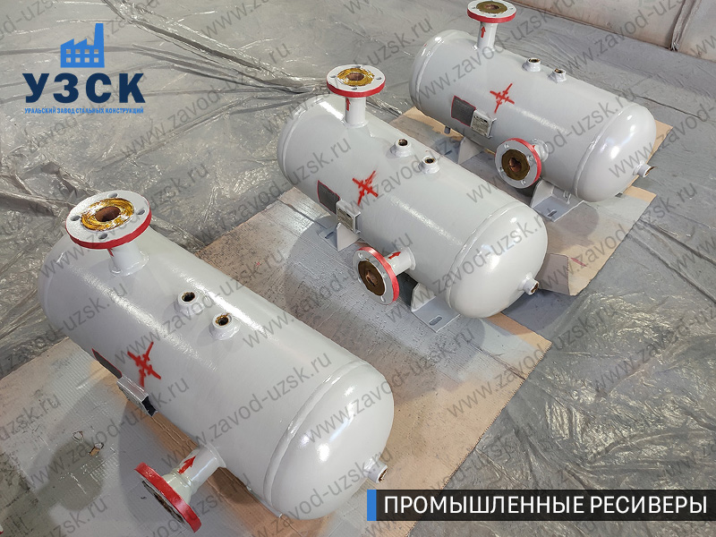 фотография промышленных газовых ресиверов Владимир
